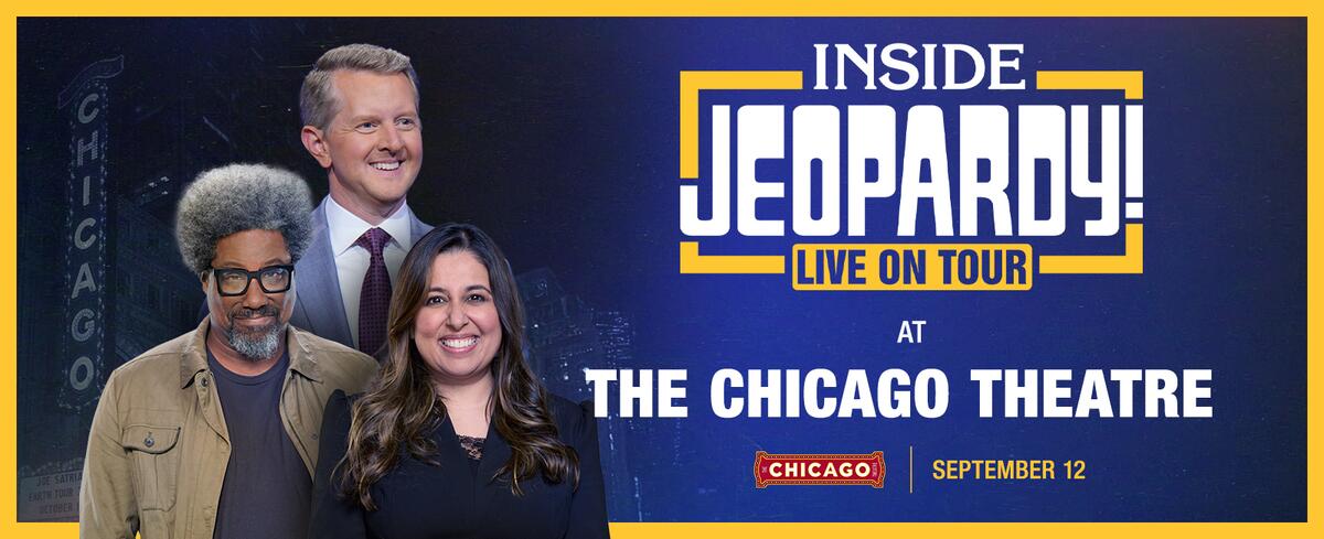 Inside Jeopardy! Live on Tour at The Chicago Theatre - Sept. 12 2025