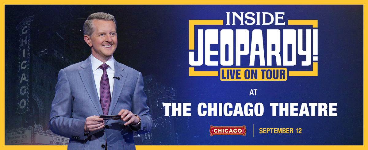 Inside Jeopardy! Live on Tour at the Chicago Theatre September 12